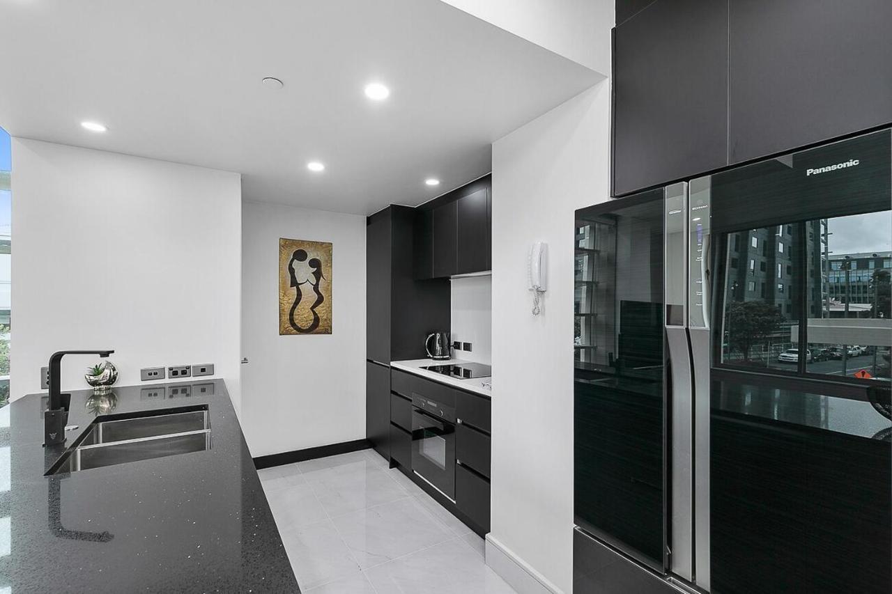 Qv Upscale Modern Viaduct Apt With Parking - 965 Auckland Buitenkant foto